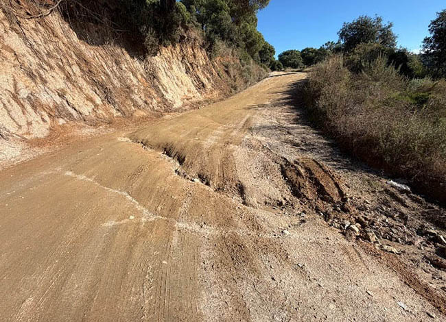 Camí aixargaiat al Parc de la Serralada Litoral. © XPN