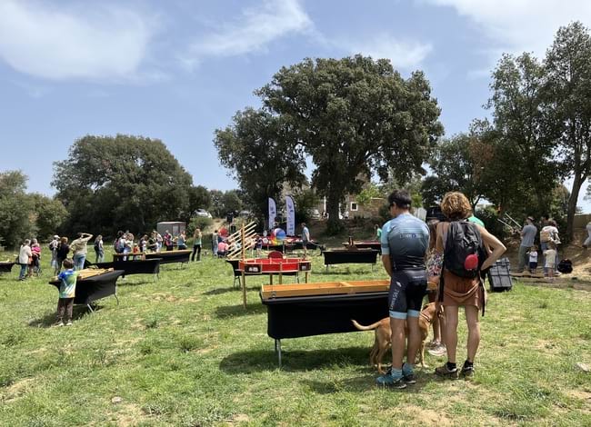 Zona de jocs gegants de fusta. Autor: Fusic