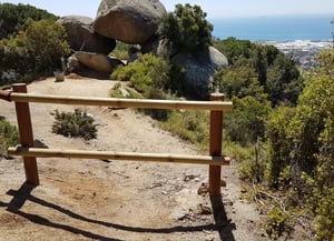 Barana davant la roca de la Granota. Autor: XPN