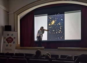 Nit d'estels a Òrrius. Autora: Sílvia Ariza