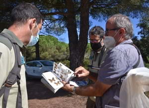 Sessió de formació als dos guardes. Autor: XPN