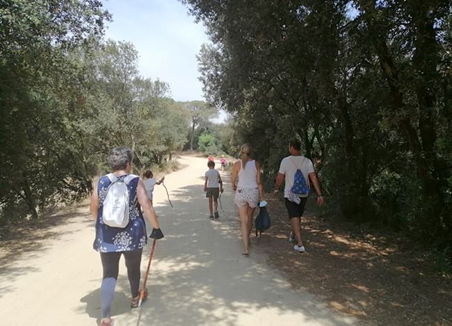 Una passejada anterior al Parc de la Serralada Litoral.<br />Autor: Aula BGT