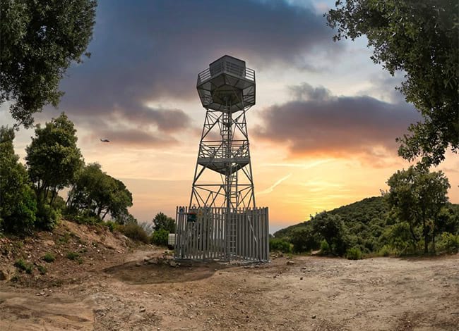 La torre de guaita, arranjada. Autor: XPN