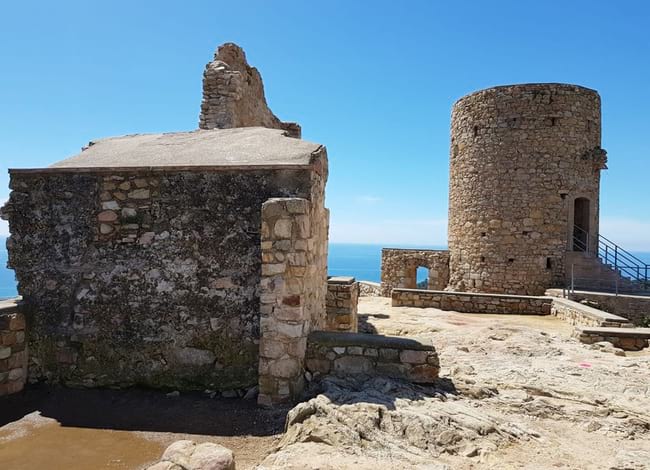 Altiplà del castell de Burriac. Autor: SPAL / Diputació de Barcelona