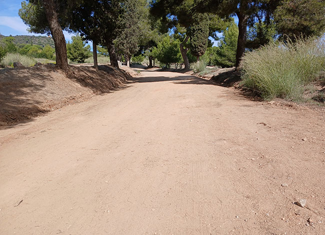 El camí de Sant Jeroni, arranjat. Autor: XPN