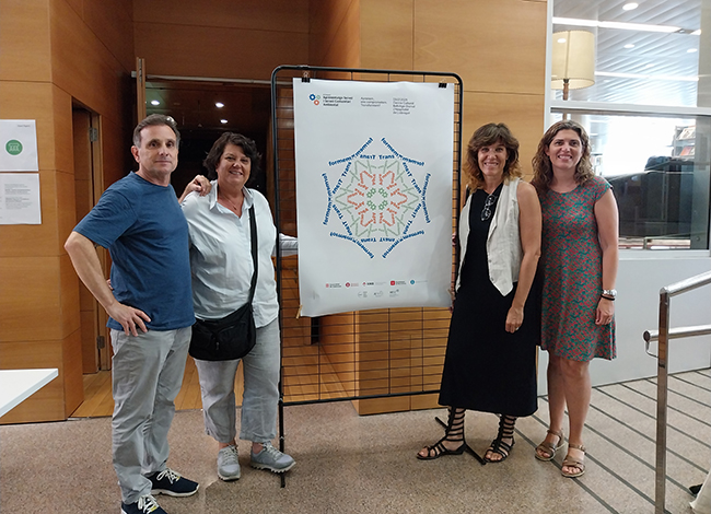 Professorat i personal tècnic vinculat als projectes d'APS del Parc de la Serralada de Marina. Autoria: XPN