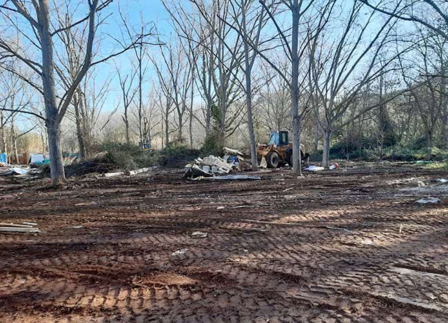 Enderroc de les barraques. Autor: XPN