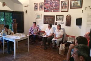 Trobada a Sant Jeroni de la Murtra. Autor: Ateneu