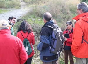 Itinerari al voltant d'Ecometròpoli. Autor: Cercle Voluntaris