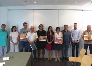 Guanyadors i organitzadors. Autor: Aj. Montcada i Reixac