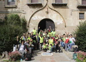 Voluntaris a Sant Jeroni. Autor: Cercle Voluntaris