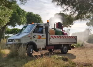 Moment del tractament. Autor: Centroplag