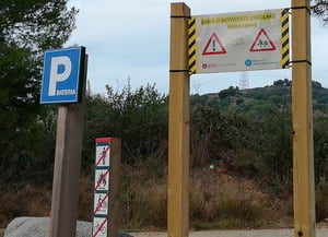 Reforç de la senyalització al Parc.<br />Autor: XPN