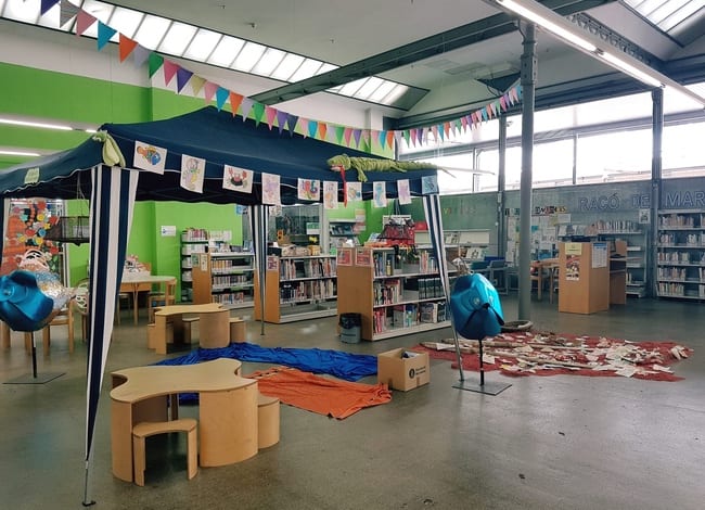 Biblioteca Can Casacuberta de Badalona.<br />Autor: Biblioteca Can Casacuberta