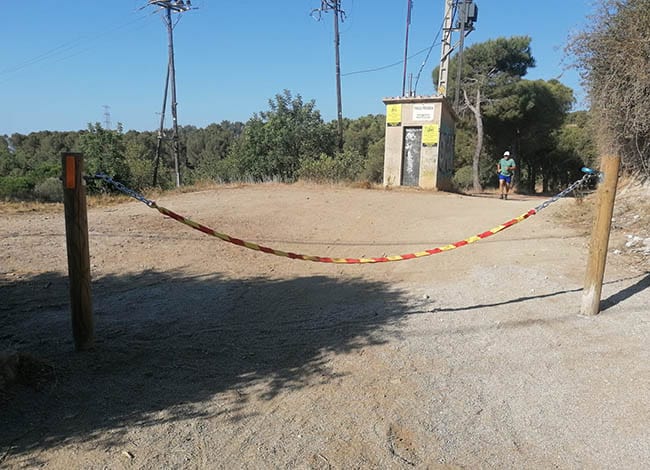 El camí, reobert al pas a peu i en bicicleta.<br />Autor: XPN