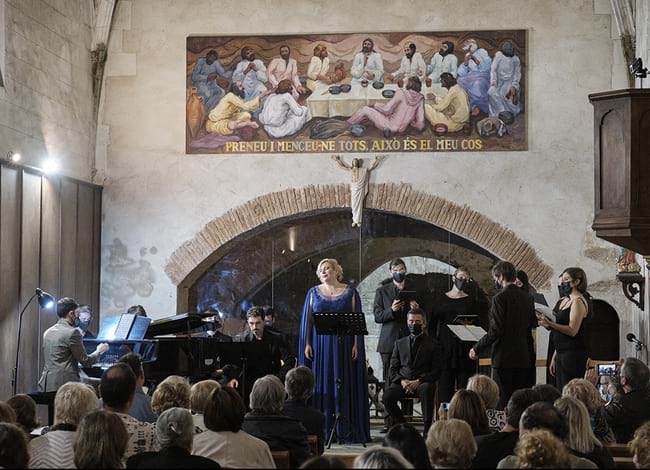 Recital d'Òpera als parcs al monestir de Sant Jeroni de la Murtra. Autor: Oriol Clavera
