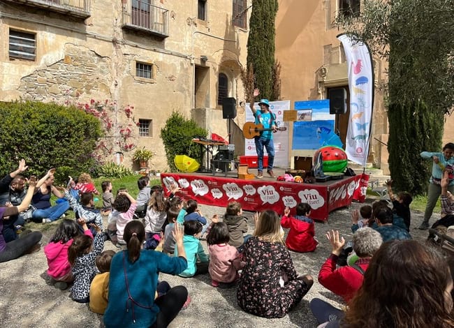 Espectacle final a la Matinal Viu el parc a Sant Jeroni de la Murtra. Autor: XPN