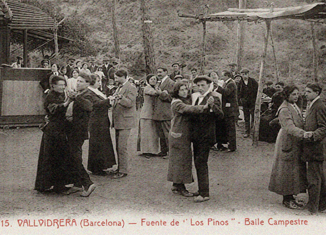 A la Font dels Pins, a Vallvidrera, també s'hi havien celebrat fontades. © L. Roisin