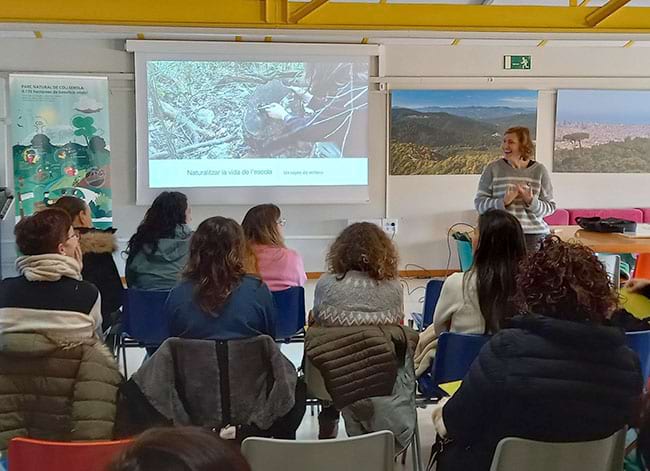 Un moment de la ponència. Autor: CPNSC