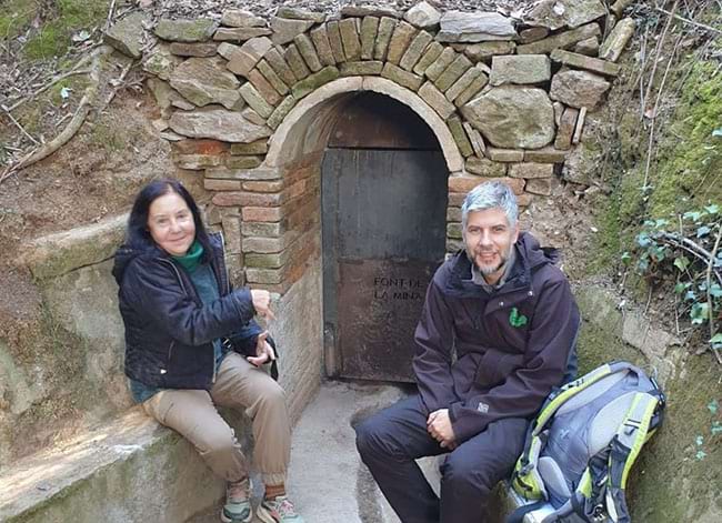 La font de la mina després de la restauració. Autor: CPNSC