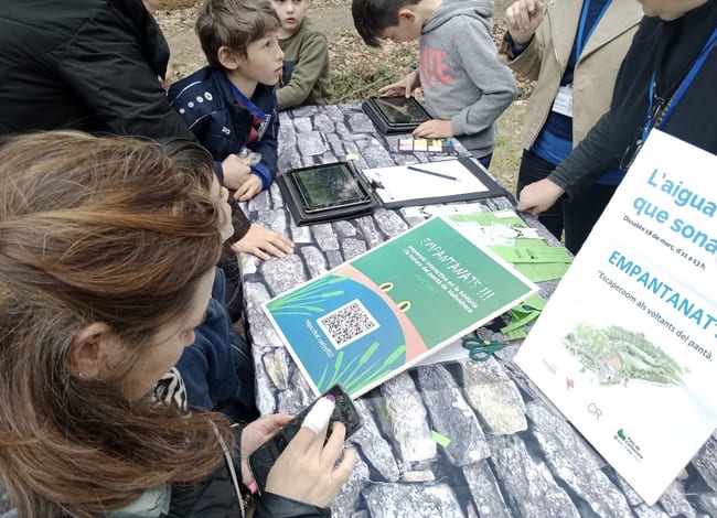 Una quarantena de persones van descarregar-se l'app 'Empantanats'. Autor: CPNSC