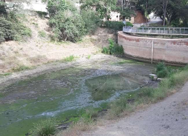 El pantà de Vallvidrera es buida periòdicament. Autor: CPNSC