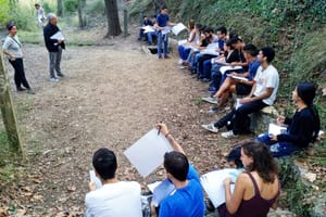 Sessió al Parc Natural de Collserola. Autor: ETSAB