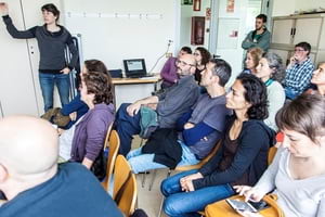 Sessió de validació. Autor: Rafa Reina