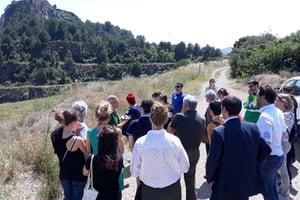 Visita al turó de Montcada. Autor: @ACERassociacio