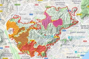 Mapa Zones de Caça Controlada. Autor: CPNSC