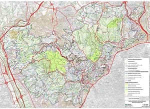 Nou mapa de camins. Autor: CPNSC