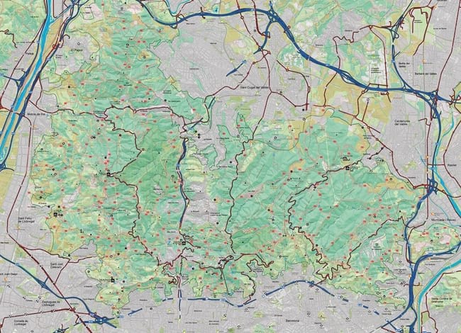 Detall del mapa. Autor: CPNSC