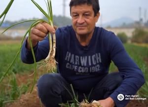 El pagès Ramon Figueras, en un dels vídeos.<br />Autor: Parc Agrari del Baix Llobregat