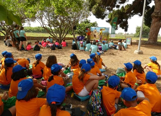 Els infants van gaudir molt de la jornada. Autor: Parc Agrari del Baix Llobregat