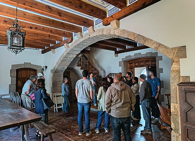 Sències Can Girona va acollir la reunió, establiment adherit a la CETS. © Maite Grande