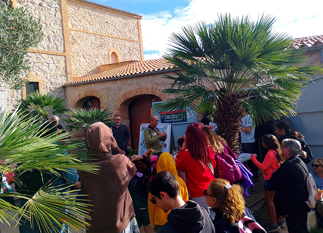 Un dels espais on es va dur a terme la jornada va ser el Centre d'Informació La Pleta. Autoria: Maite Grande