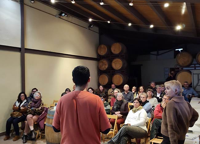 El Fòrum Permanent es va fer al Celler Vega de Ribes. Autor: Repte Territorial