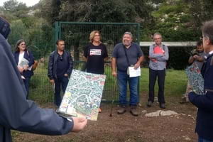 Inauguració de l'itinerari. Autora: Rat Cabré