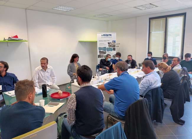 Reunió de seguiment del projecte Life Stonewallsforlife. Autor: XPN