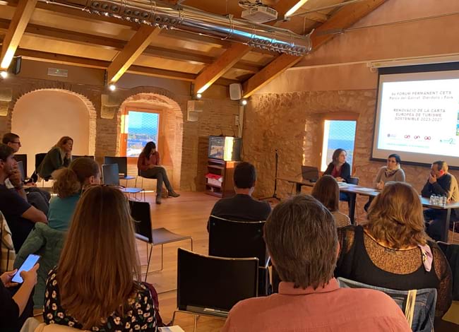 El 6è Fòrum Permanent de la CETS dels parcs del Garraf, Olèrdola i el Foix. Autor: XPN