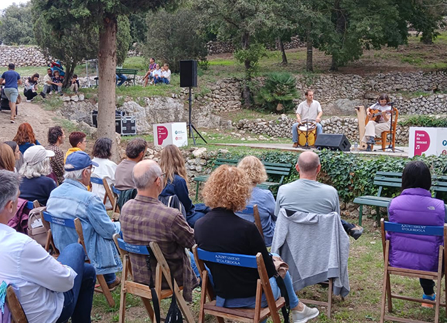 Més d'un centenar de persones van assistir al concert de Mar Pujol. Autoria: XPN