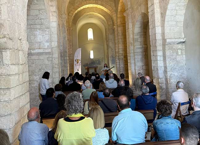 Un moment del concert de Raquel Lúa al Parc d'Olèrdola. Autor: Neandertal Records