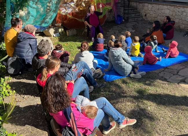 També hi va haver sessió de contes. Autor: Fusic