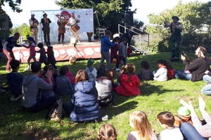 Espectacle de cloenda. Autor: Viu el parc