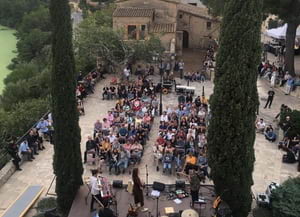 Visió de la plaça de Castellet. Autor: XPN