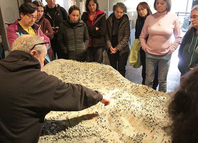 Visita al MEMGA d'Arbúcies. Autor: XPN