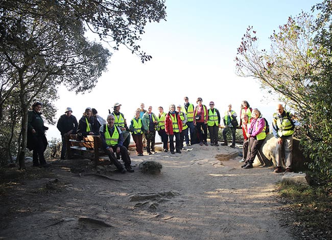 Foto de grup. Autor: Cercle de Voluntaris dels Parcs Naturals