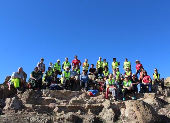 Voluntaris i voluntàries al poblat iber de les Maleses. Autor: Cercle de Voluntaris