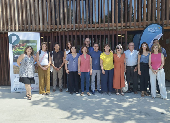 Membres de la comissió tècnica, a can Zam. Autor: XPN