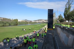 Moment de la cursa. Autor: Parc Fluvial del Besòs